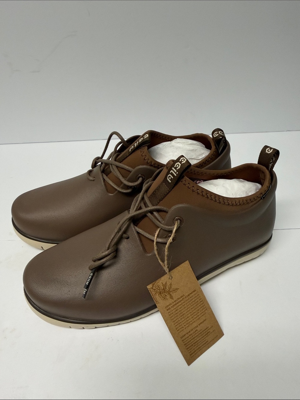 Ccilu Xpresole Men's Brown Panto Low Top Boots Size 10